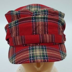 Plaid Newsboy Womans Ladies Hat Cap NWT